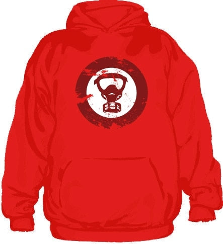 Gas Mask Icon Grunge Hoodie