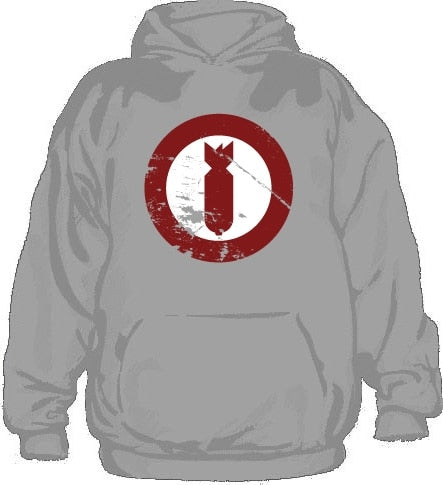 Bomb Icon Grunge Hoodie