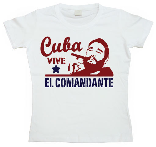 El Comandante Girly T-shirt