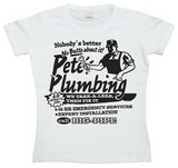 Petes Plumbing Girly T-shirt