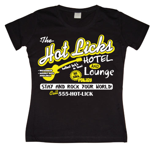 Hot Licks Hotel Girly T-shirt