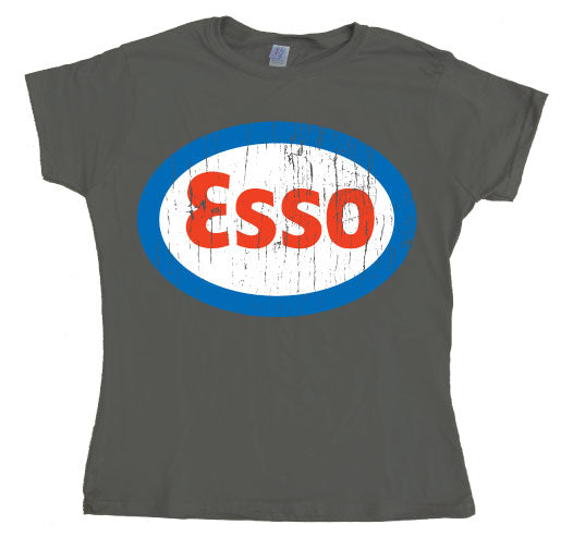 Esso Distressed Girly T-shirt