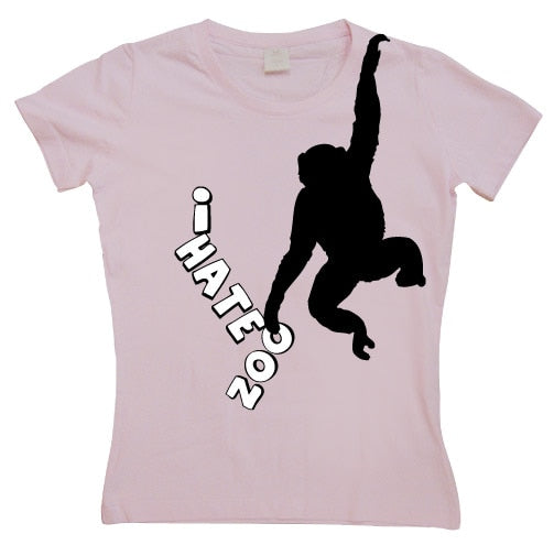 I Hate Zoo Girly T-shirt