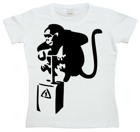 Detonator Monkey Girly T-shirt