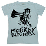 Monkey Business Girly T- shirt