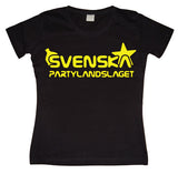 Svenska Partylandslaget Girly T- shirt