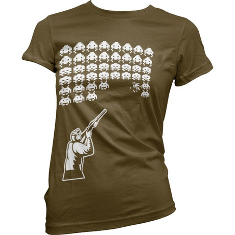 Hunting Invaders Girly T-shirt