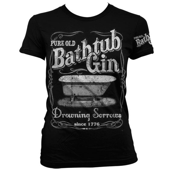 Bathtub Gin Girly T-Shirt