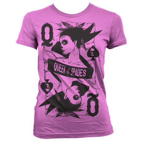 Queen Of Spades Girly T-Shirt