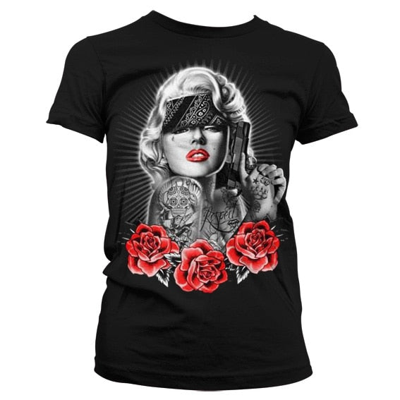 Monroe Pain Girly T-Shirt