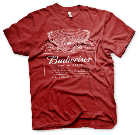 Budweiser White Logo T-Shirt