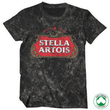 Stella Artois Washed Logo Organic T-Shirt