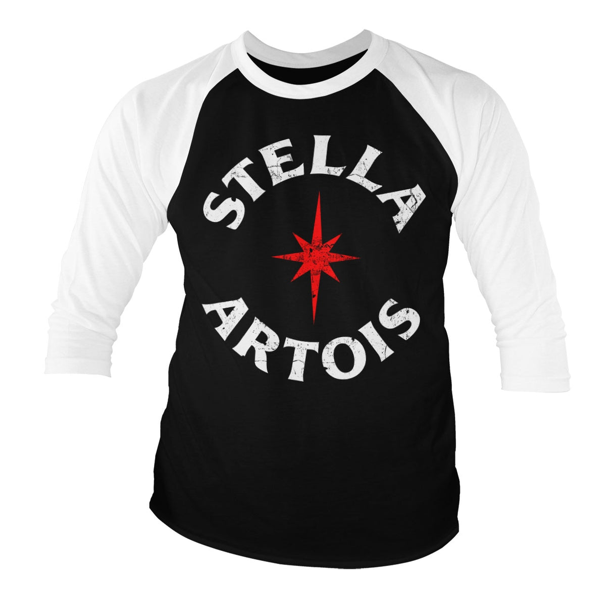 Stella Artois Wordmark Baseball 3/4 Sleeve Tee