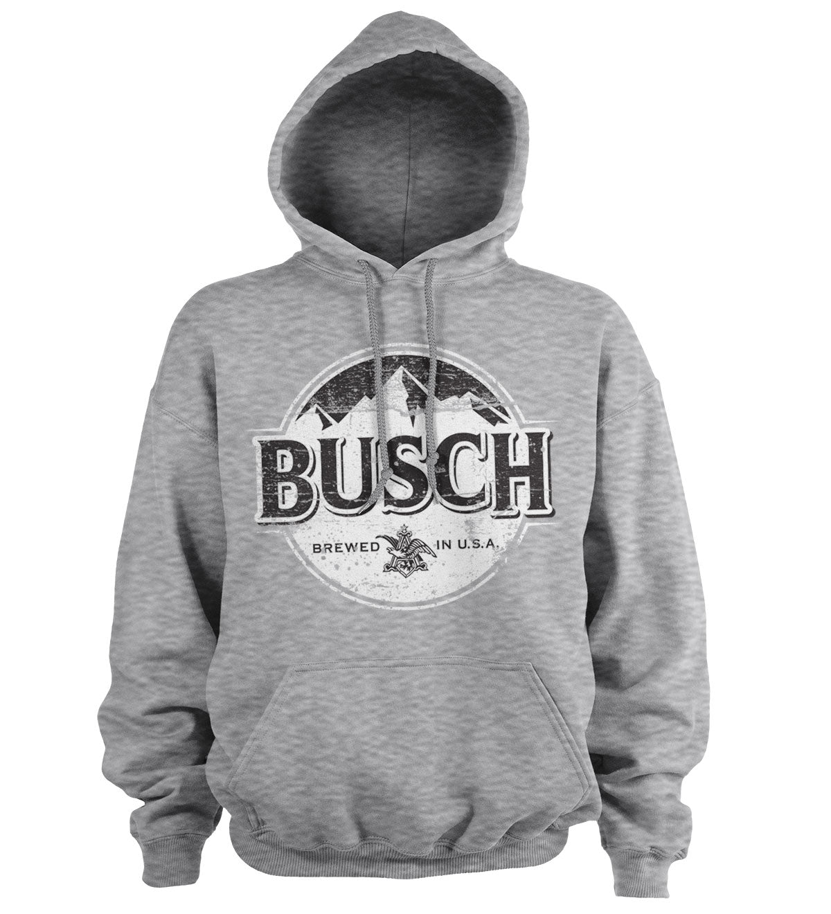 Busch Beer BW Washed Logo Hoodie