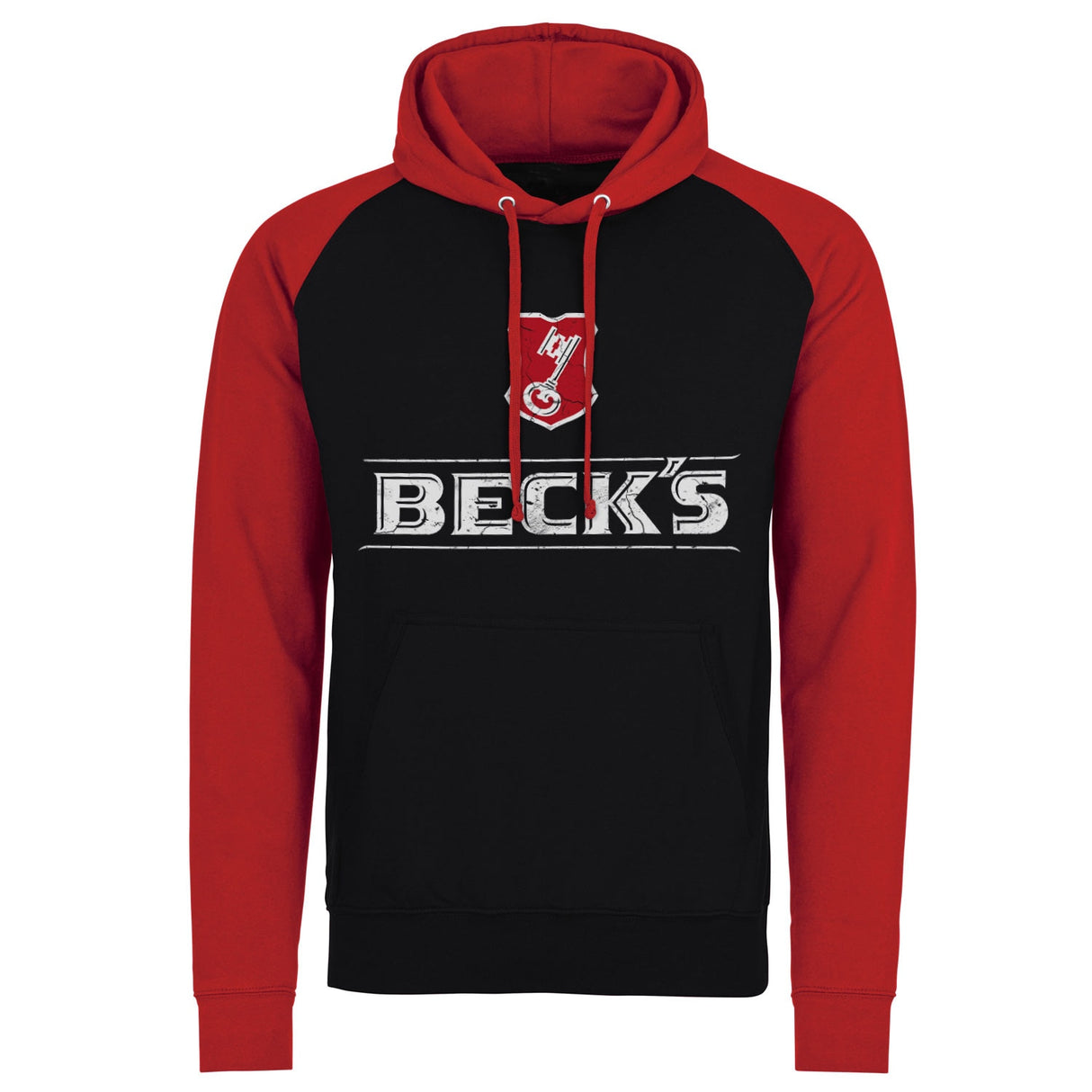 Beck's Washed Logo Baseball Hoodie