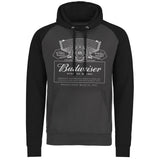 Budweiser White Logo Baseball Hoodie