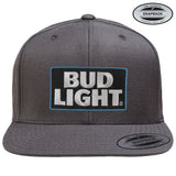 Bud Light Logo Patch Premium Snapback Cap