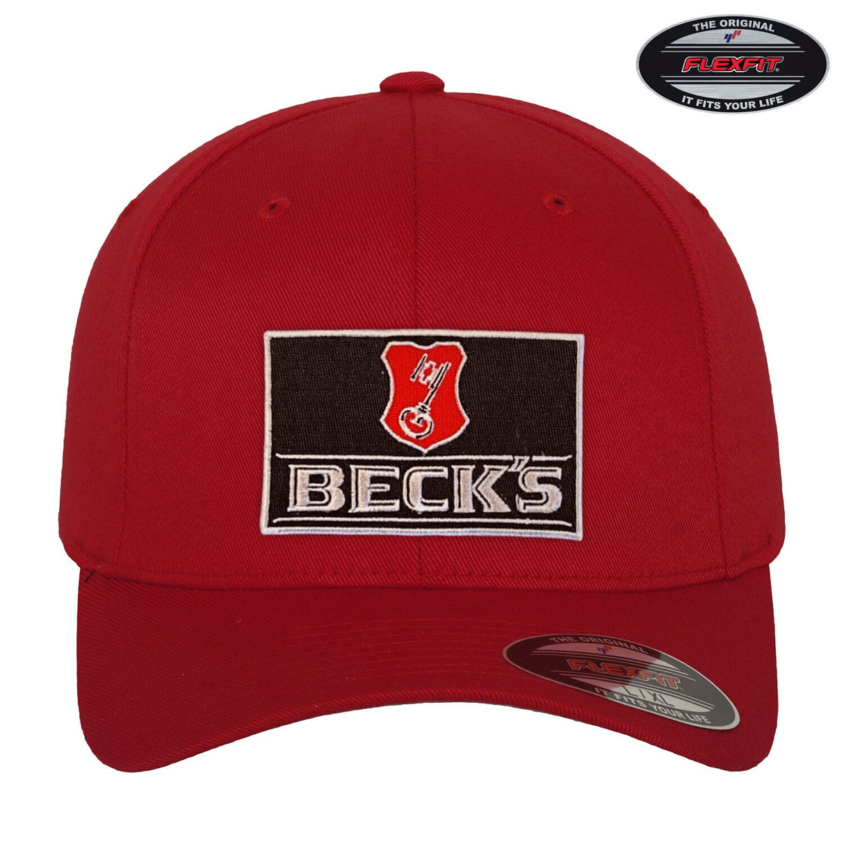 Beck's Beer Patch Flexfit Cap