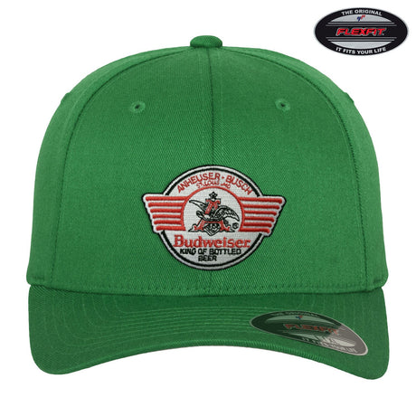 Budweiser Bear & Claw Patch Flexfit Cap