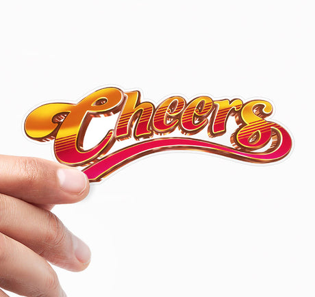 Cheers Logo Sticker