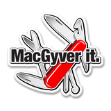 MacGyver It Sticker