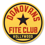 Donovans Fite Club Hollywood Sticker