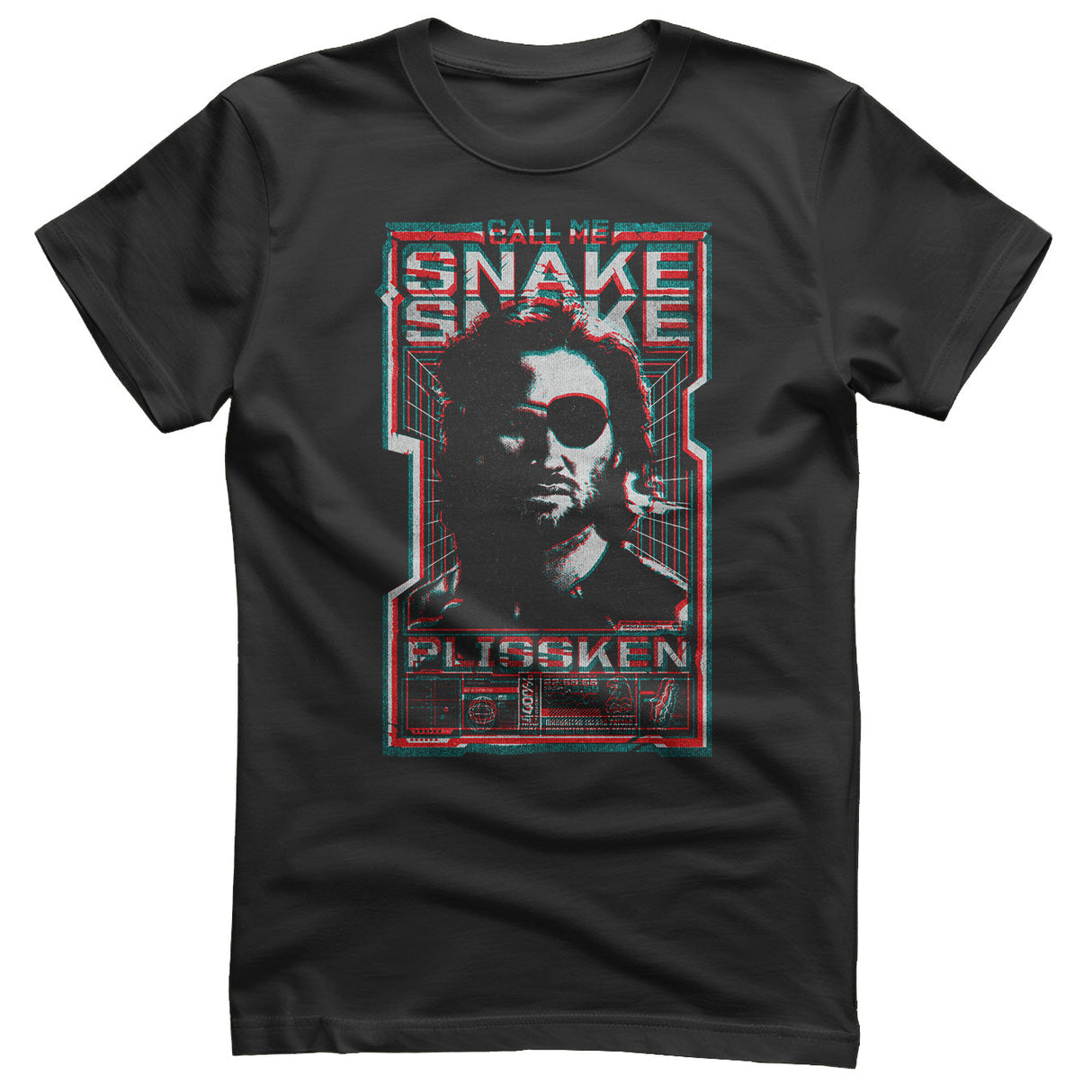 Call Me Snake Color Glitch T-Shirt