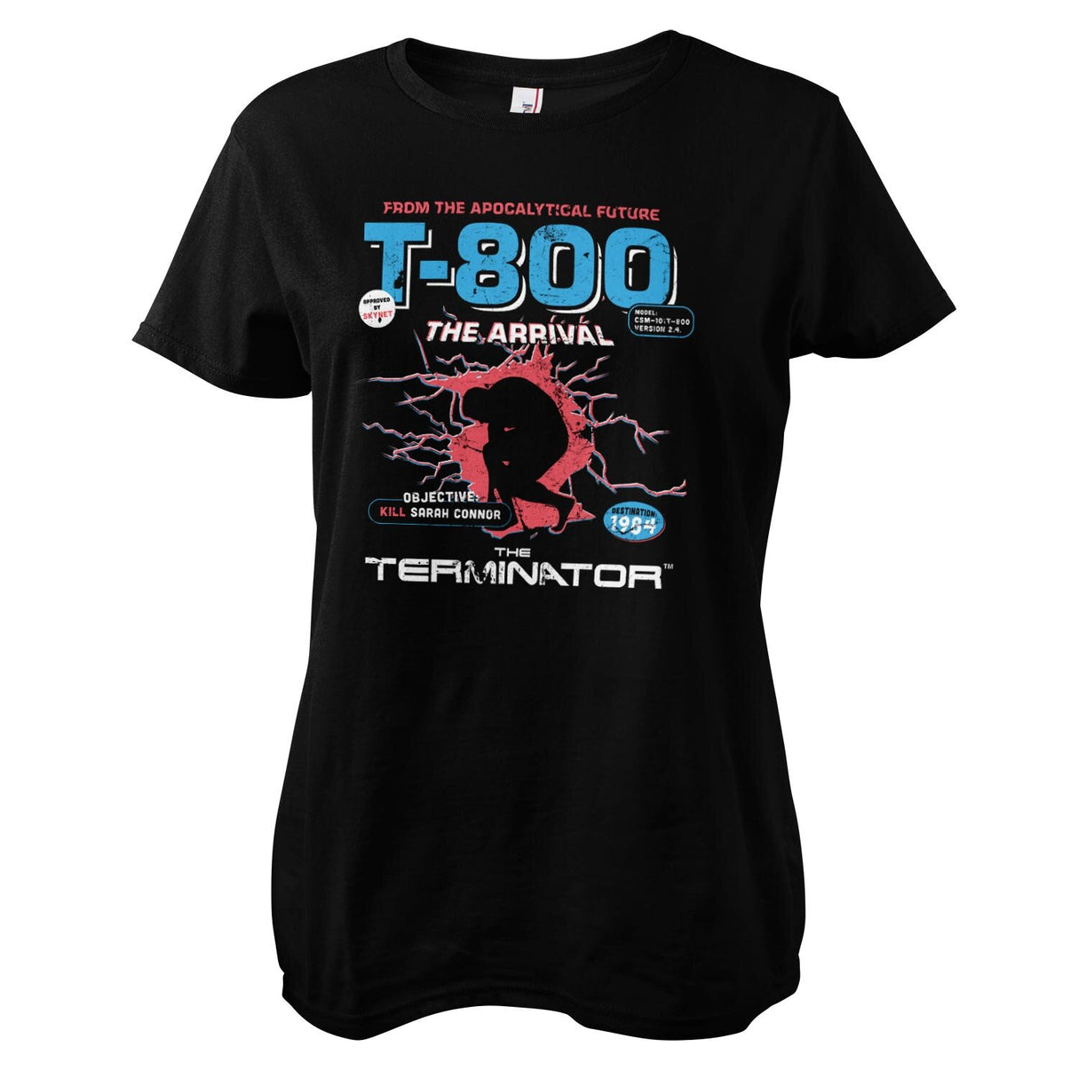 The Terminator Arrival Girly Tee