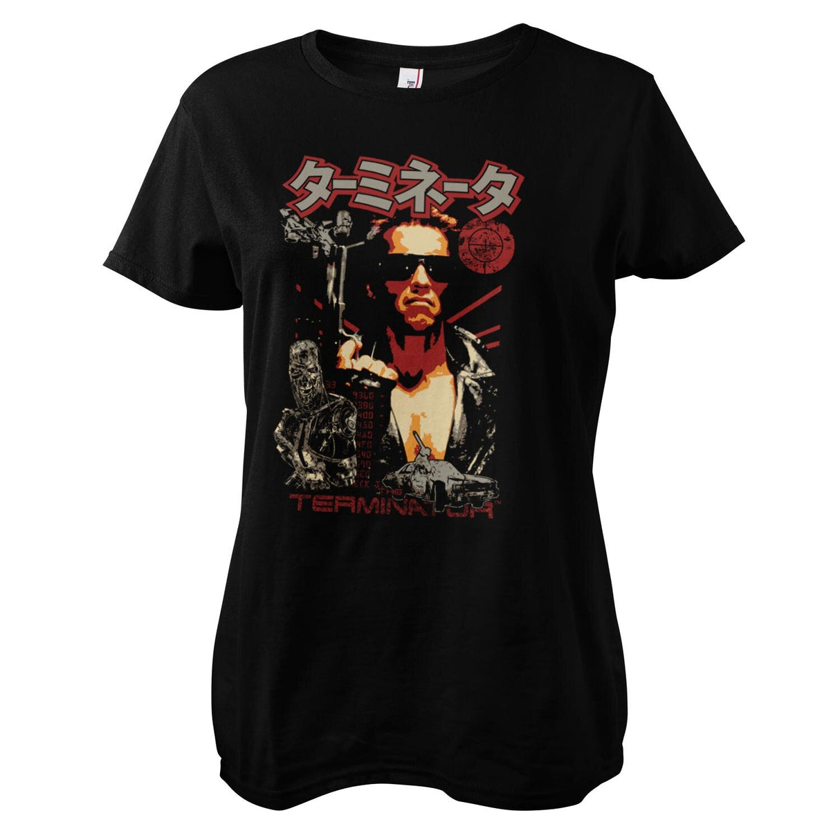 The Terminator Japanese Poster Girly Tee