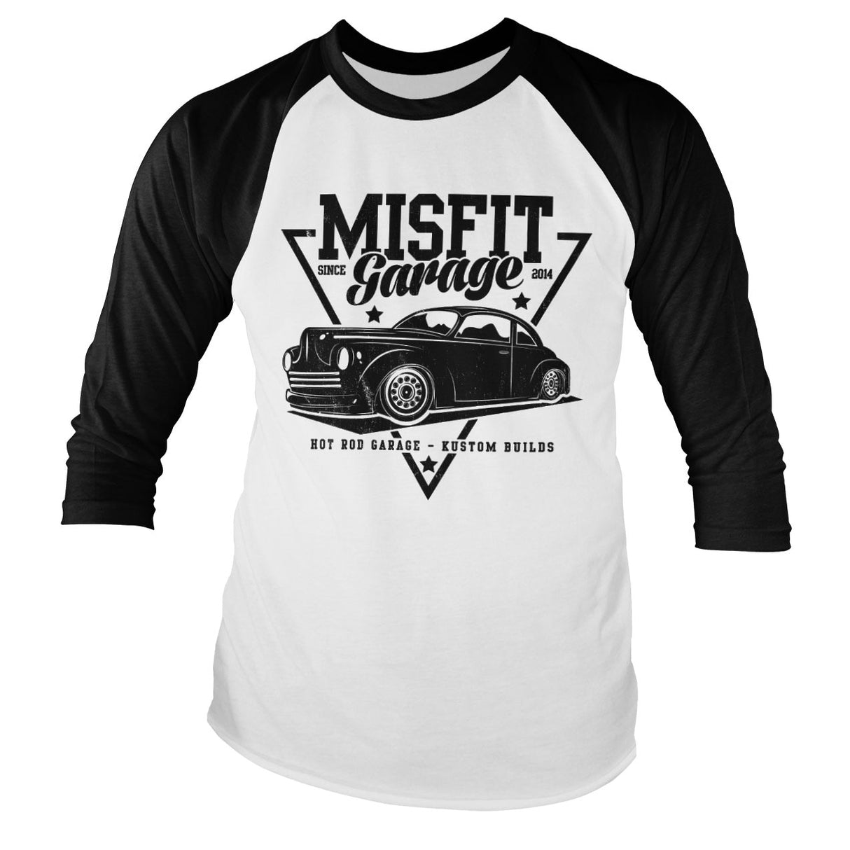 Misfit Garage Since 2014 Baseball Long Sleeve Tee