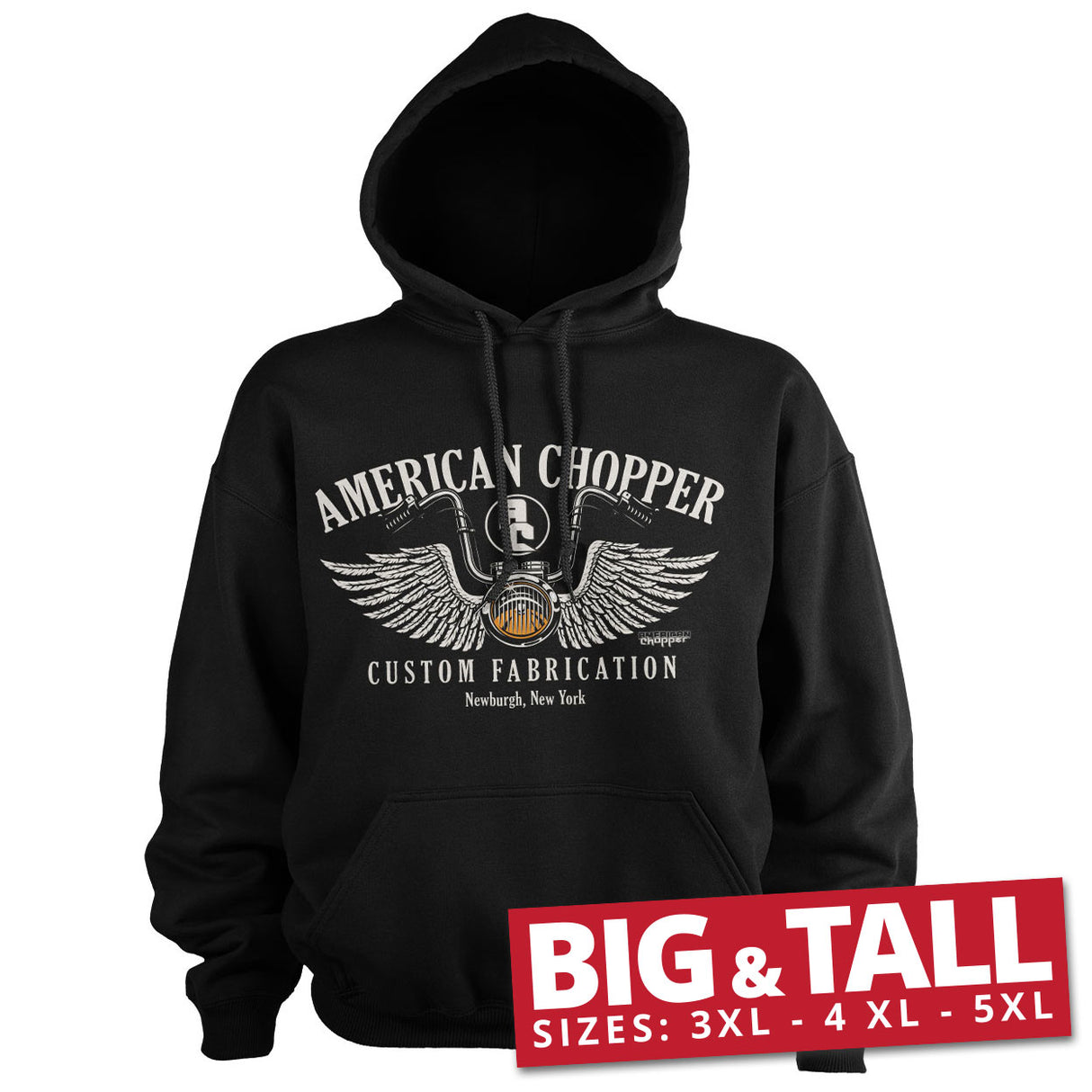 American Chopper Handlebar Big & Tall Hoodie