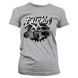 Bitchin' Rides - Hot Rod Hot Girls Girly Tee