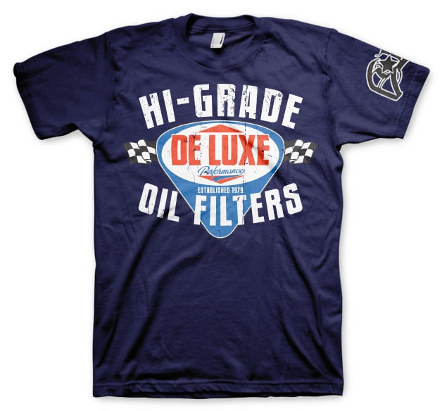 DeLuxe - High Grade Oil Filters T-Shirt