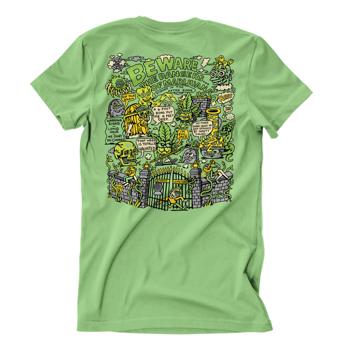 Killer Acid - Stoner Graveyard T-Shirt