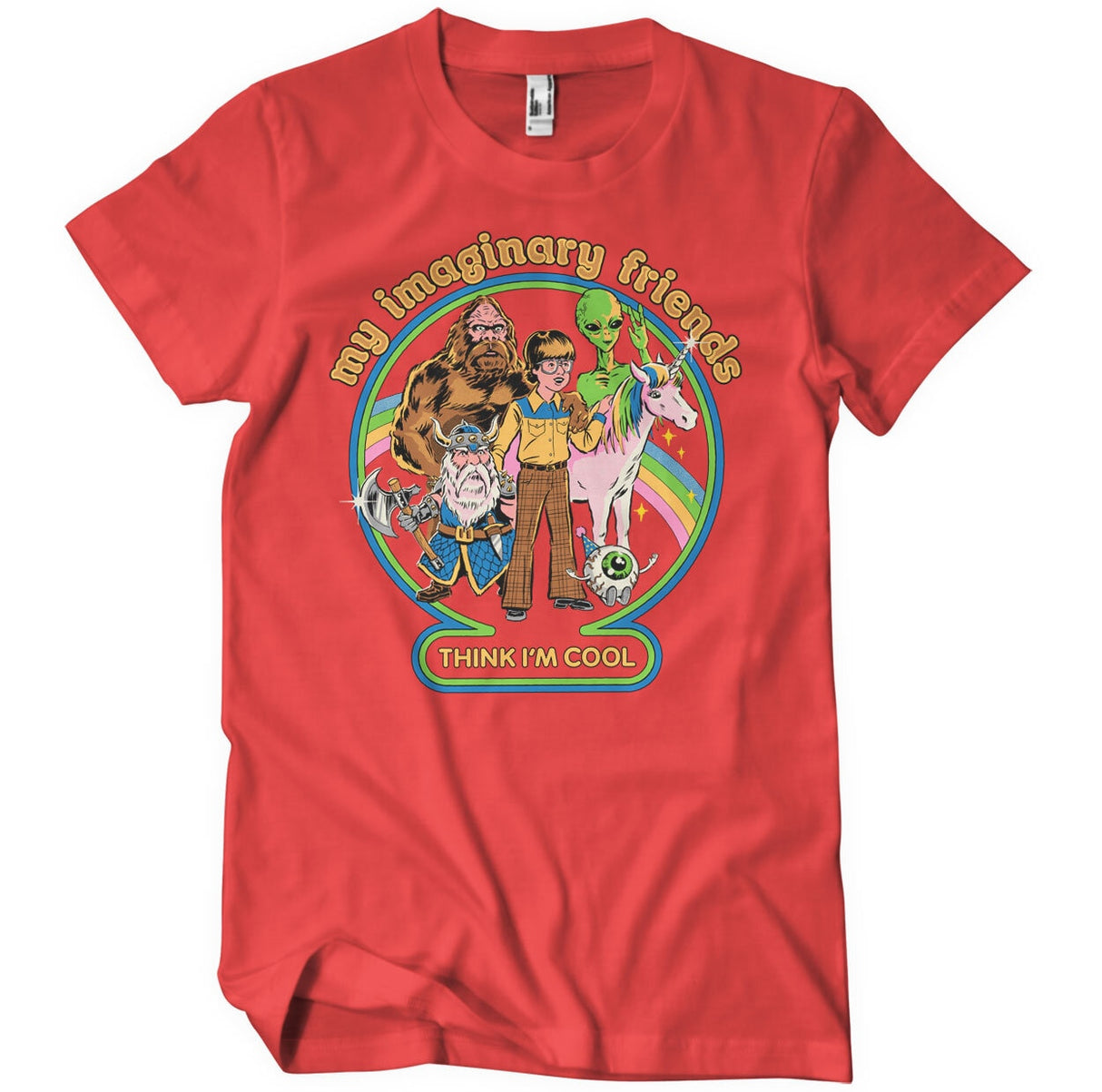 My Imaginary Friends Think I'm Cool T-Shirt