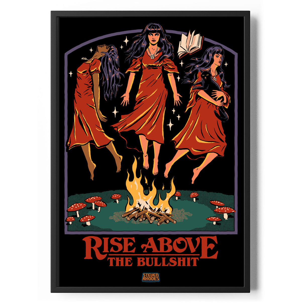 Rise Above The Bullsh*t Poster Standard