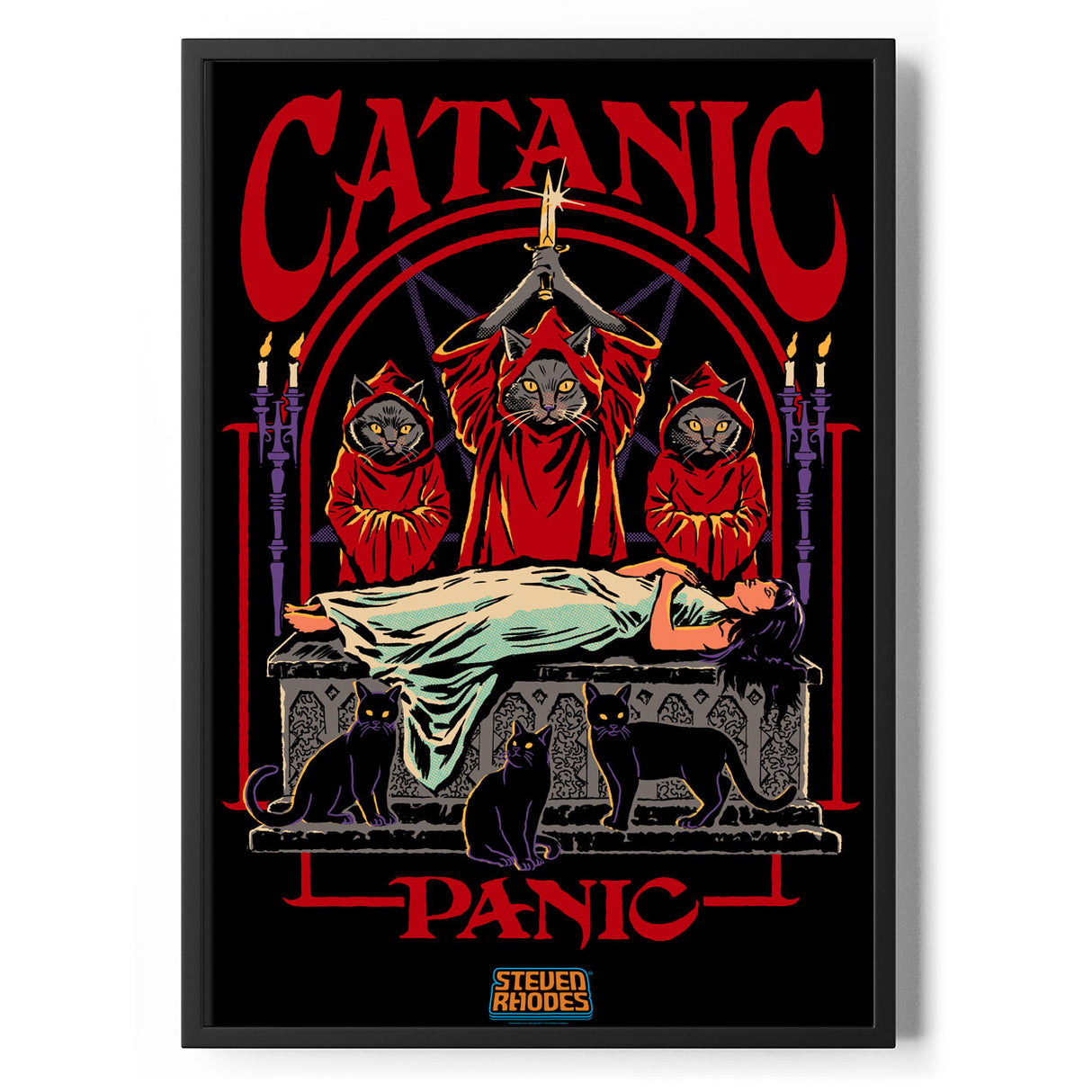 Catanic Panic Poster Standard