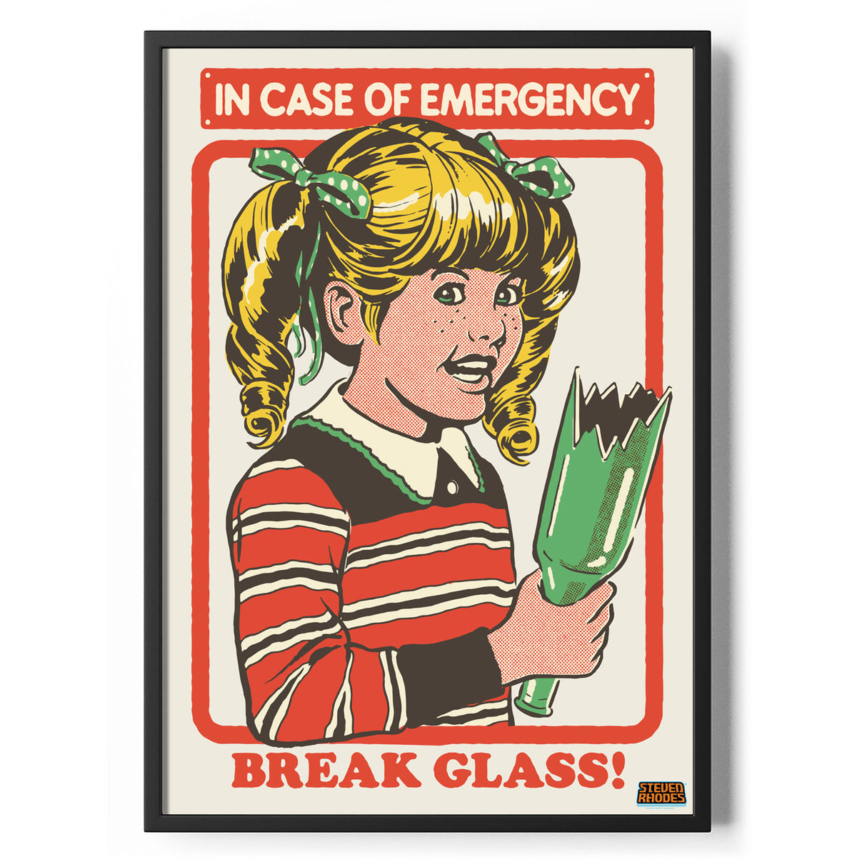 In Case of Emergency - Break Glass Poster Standard