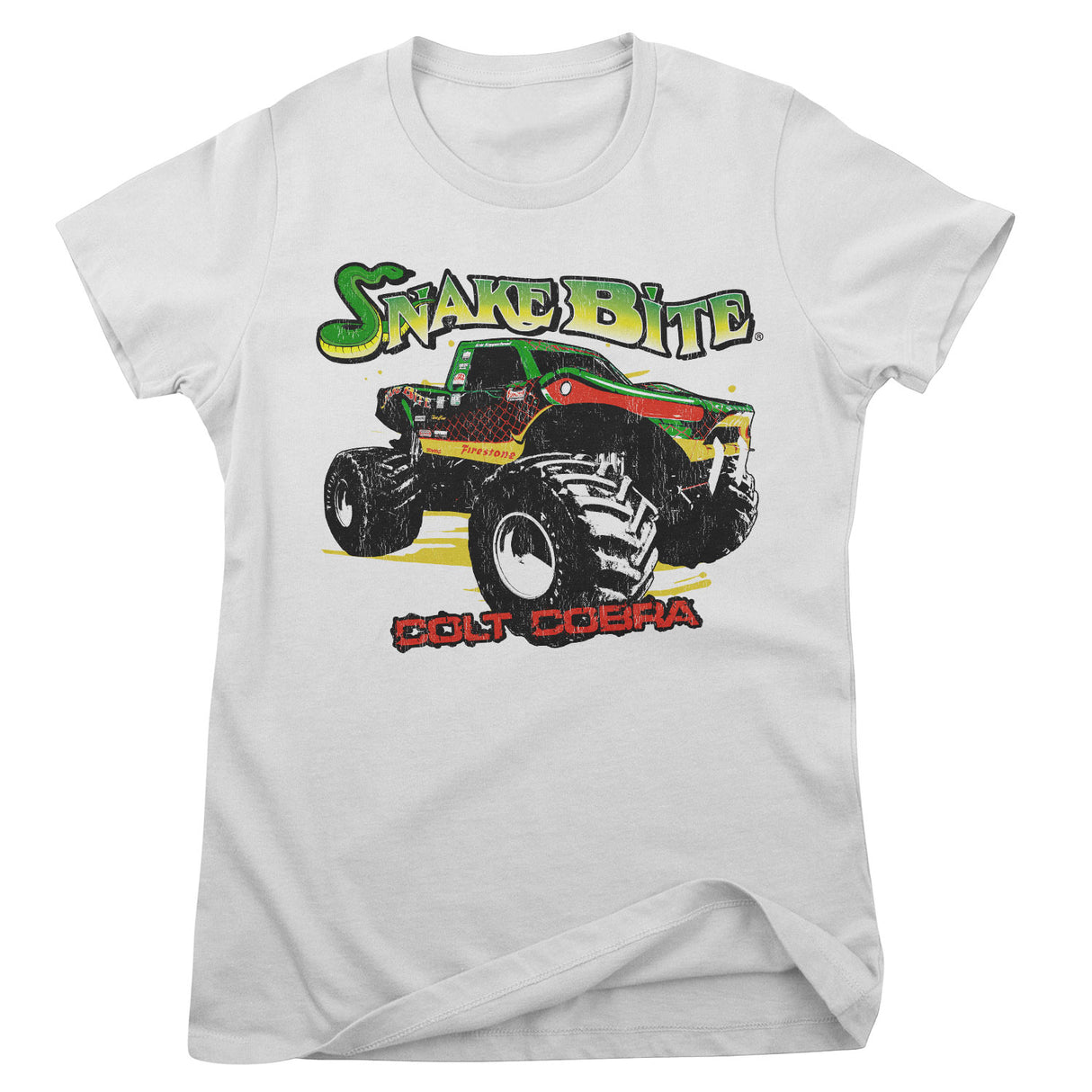 Snake Bite - Colt Cobra Monster Truck Girly Tee