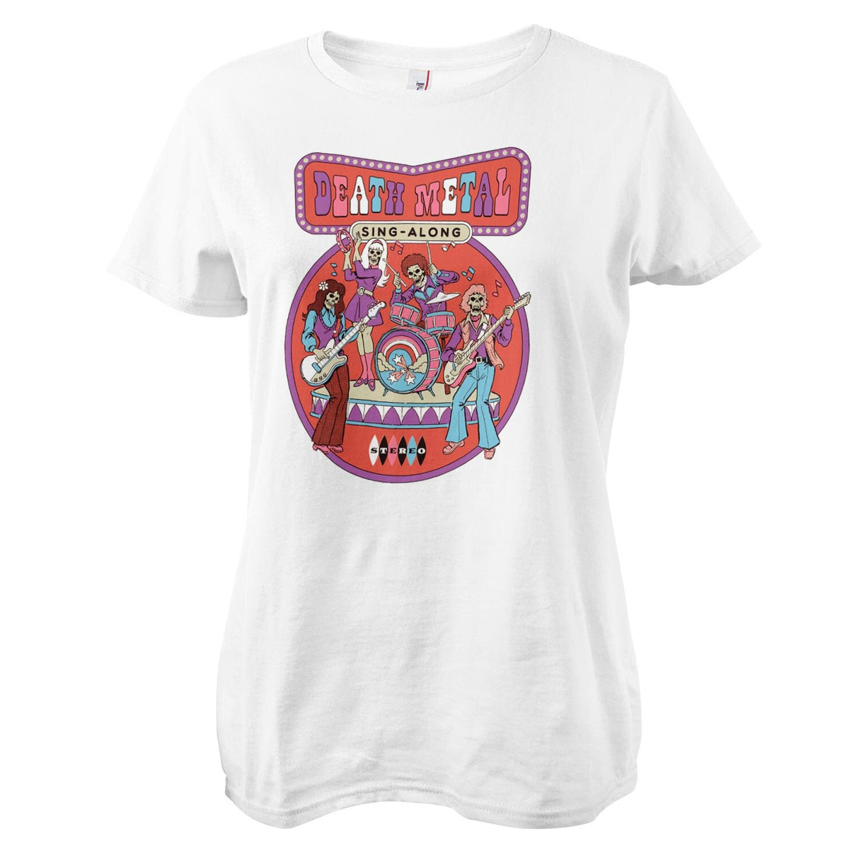 Death Metal Sing-Along Girly Tee