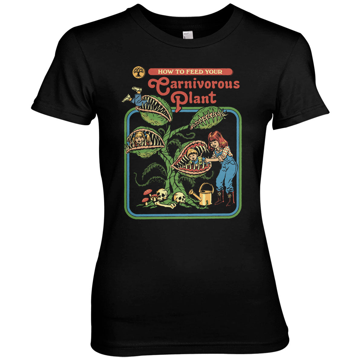 Carnivorous Plant Girly Tee