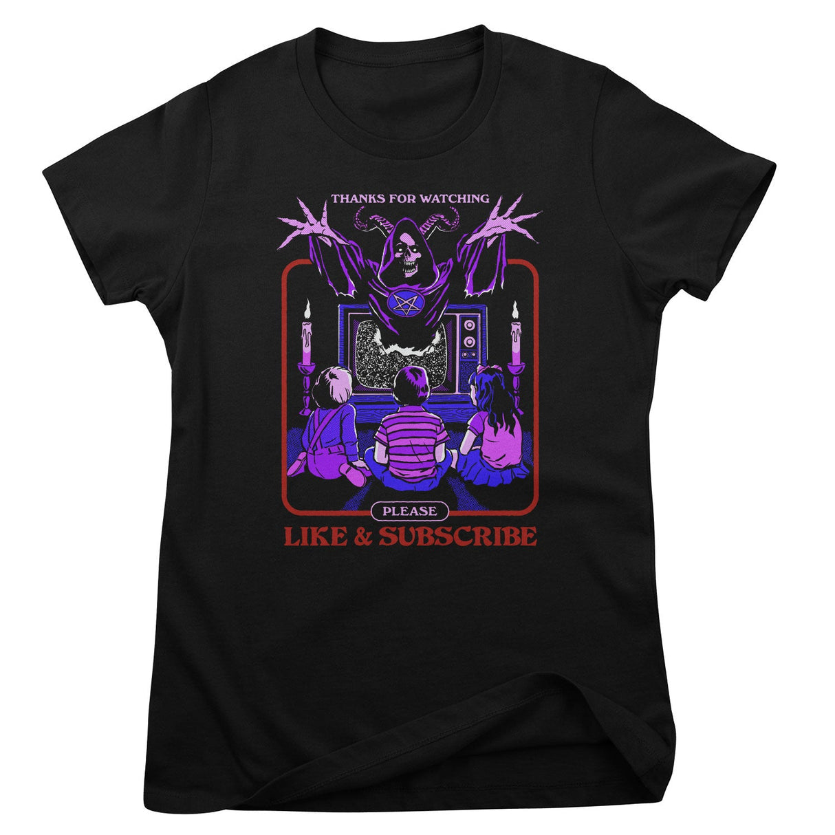 Please Like & Subscribe Girly Tee