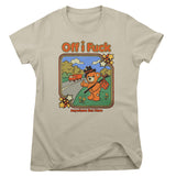 Off I Fuck - Anywhere But Here Girly Tee
