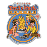 Steven Rhodes - Devil's Music Sing-Along Sticker