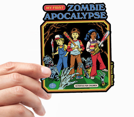 Steven Rhodes - My First Zombie Acopalypse Sticker