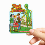 Steven Rhodes - Don't Talk To Strangers Sticker