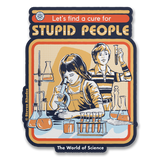 Steven Rhodes - Stupid People Sticker