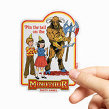 Steven Rhodes - Minotaur Party Games Sticker