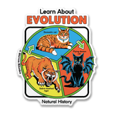 Steven Rhodes - Learn About Evolution Sticker