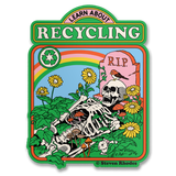 Steven Rhodes - Learn About Recycling Sticker